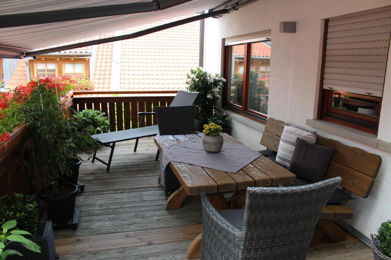 Ferienwohnung Forellenhof Oberschwarzach Exterior foto